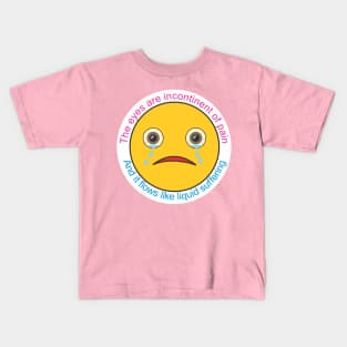 Crying eyes Kids T-Shirt